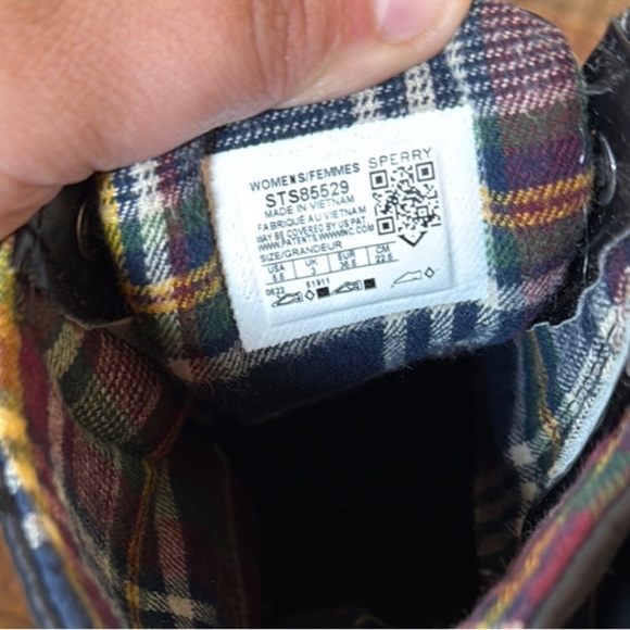 Sperry Black Quilted Duck Boots, Women’s 5.5 - Picture 4 of 6